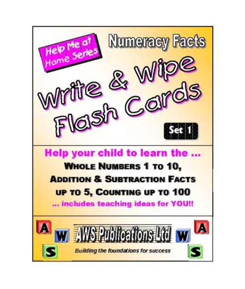 8. Numeracy Flash Card Series