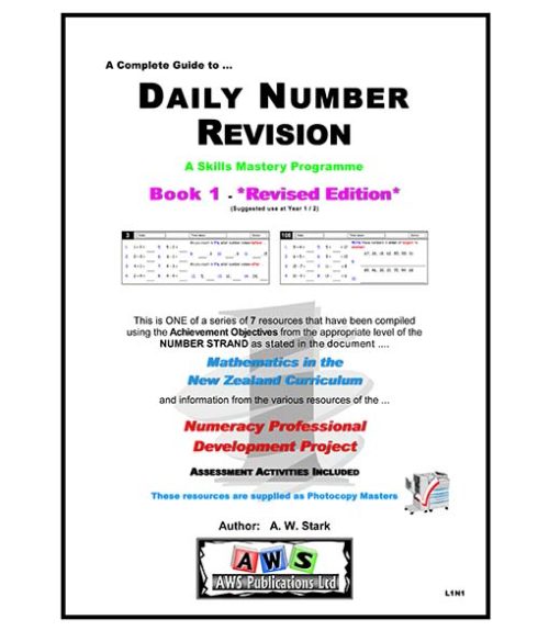 L1N1:  Daily Number Revision - Book 1