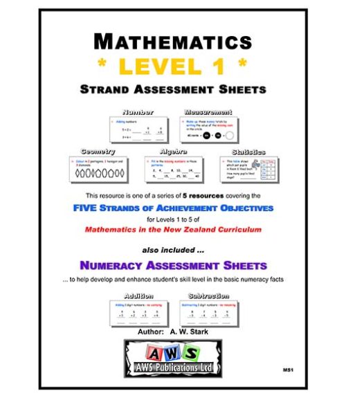 MS1:  Single Level Assessment Series - Book 1