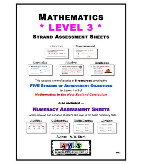 MS3:  Single Level Assessment Series - Book 3